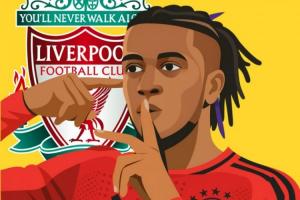 2026世界杯买球官网-红军跟队：利物浦希望未来2年找到萨拉赫替代者，奥利塞是首选！